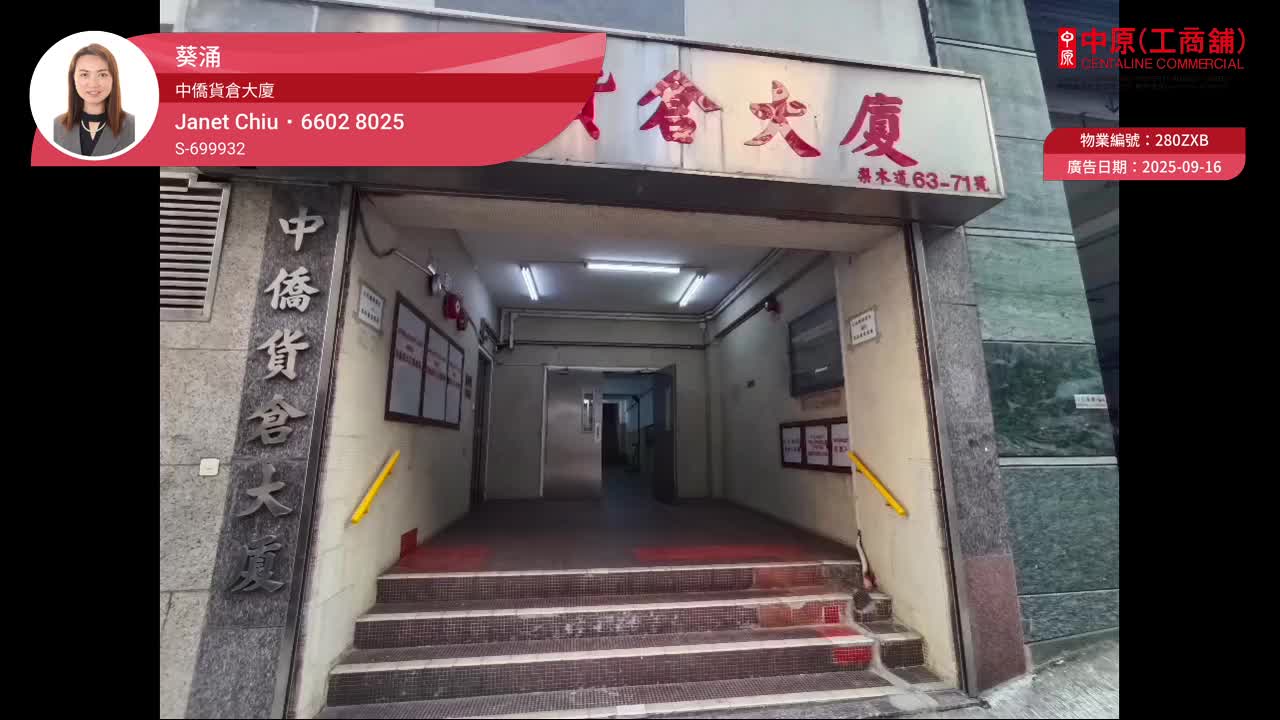 中僑貨倉大廈｜工商樓盤｜中原工商舖