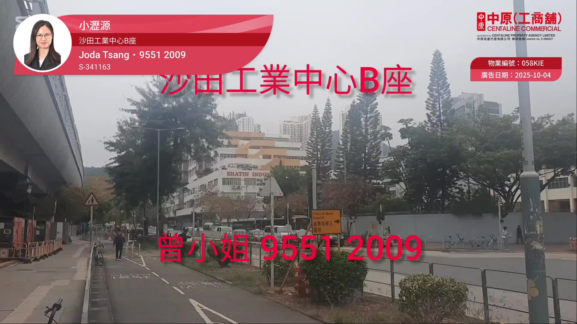 沙田工業中心 B座的單位視頻資料｜工商樓盤｜中原工商舖